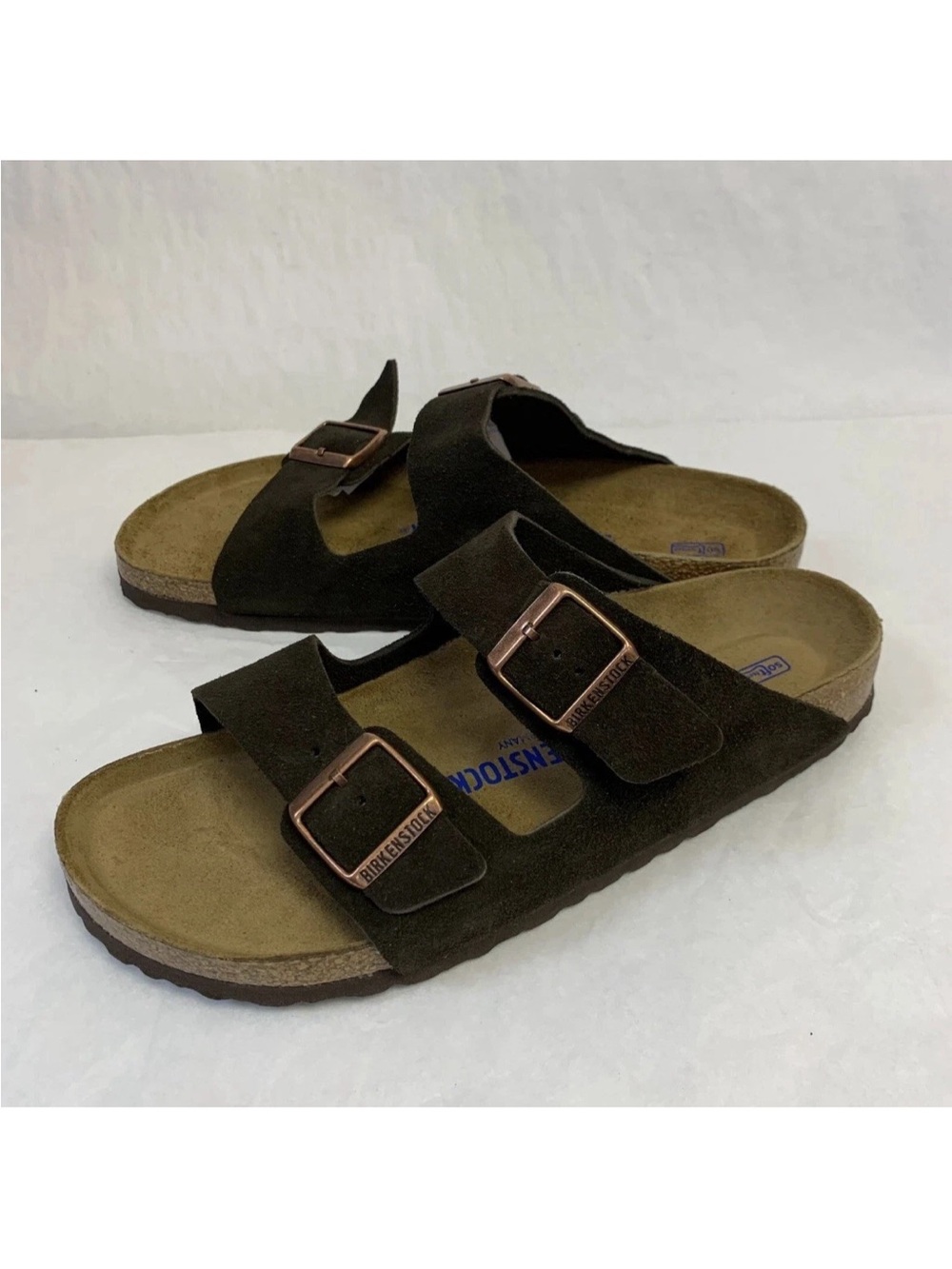 Birkenstock Arizona Unisex Sandal in Mocha/Size US 8-8.5/ Brand New With Box